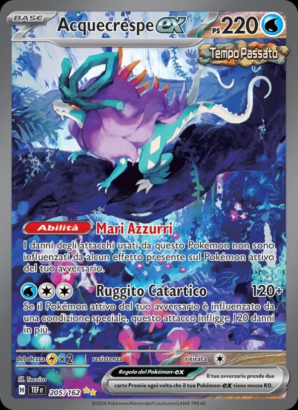 Acquecrespe-ex card in Italian