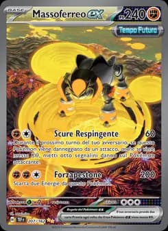Massoferreo-ex card in Italian