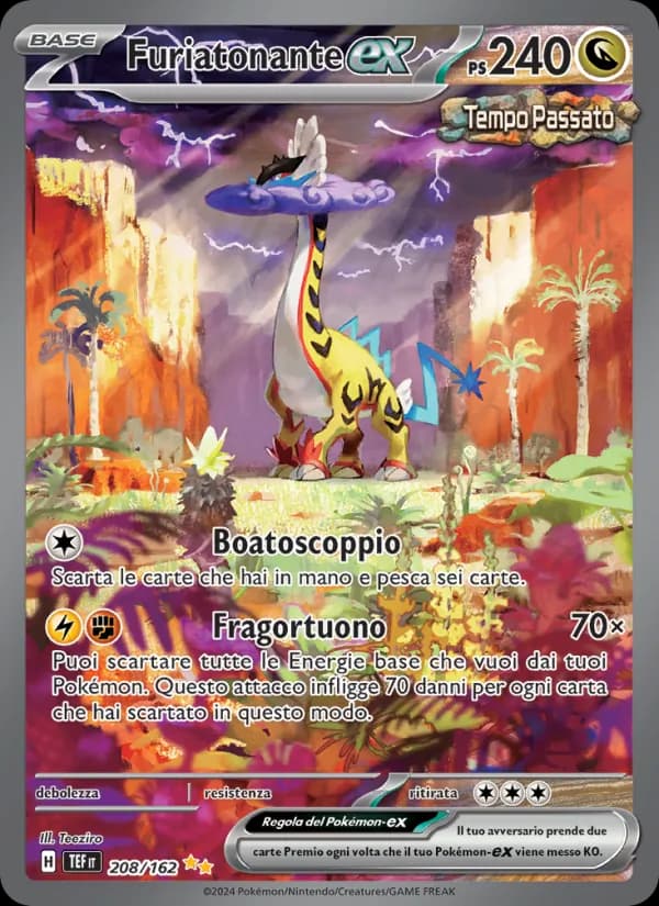 Furiatonante-ex card in Italian