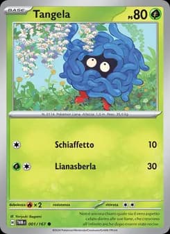 Tangela card in Italian