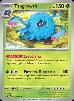 Tangrowth card in Italian