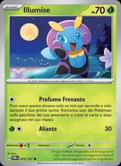 Illumise card in Italian