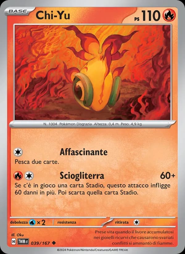 Chi-Yu card in Italian