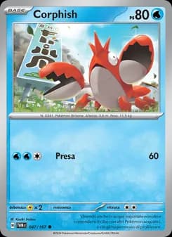 Corphish card in Italian