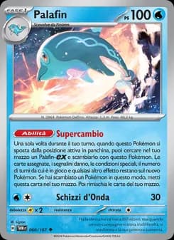 Palafin card in Italian