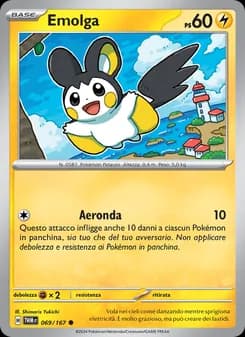 Emolga card in Italian