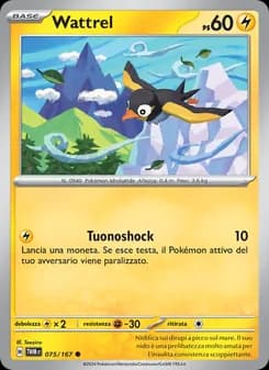 Wattrel card in Italian