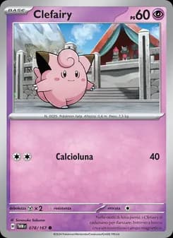 Clefairy card in Italian