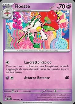 Floette card in Italian