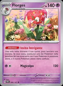 Florges card in Italian