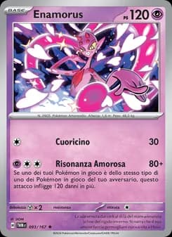 Enamorus card in Italian