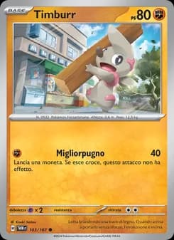 Timburr card in Italian