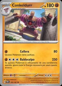 Conkeldurr card in Italian