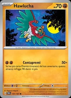 Hawlucha card in Italian