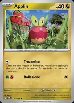 Applin card in Italian
