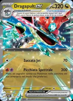 Dragapult-ex card in Italian