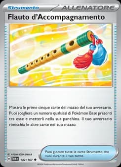 Flauto d'Accompagnamento card in Italian