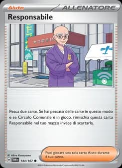 Responsabile card in Italian
