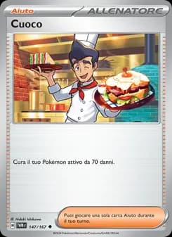 Cuoco card in Italian