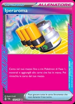 Iperaroma card in Italian