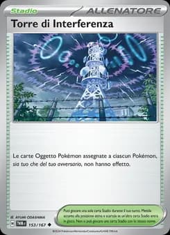 Torre di Interferenza card in Italian