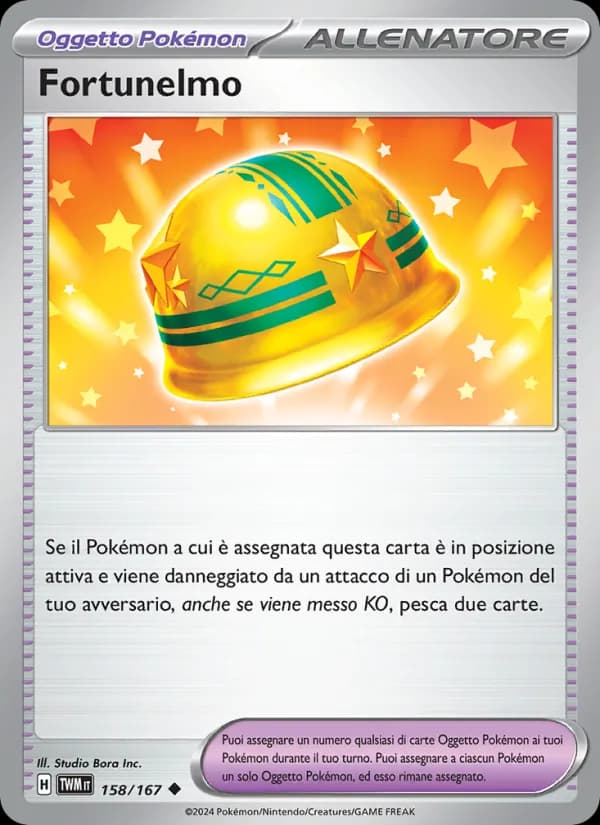 Fortunelmo card in Italian