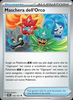 Maschera dell'Orco card in Italian