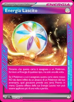 Energia Lascito card in Italian