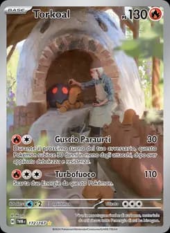 Torkoal card in Italian