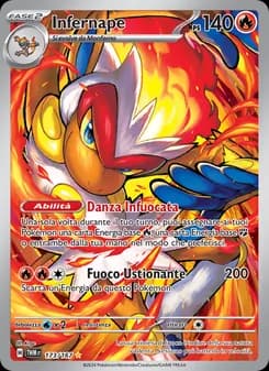 Infernape card in Italian