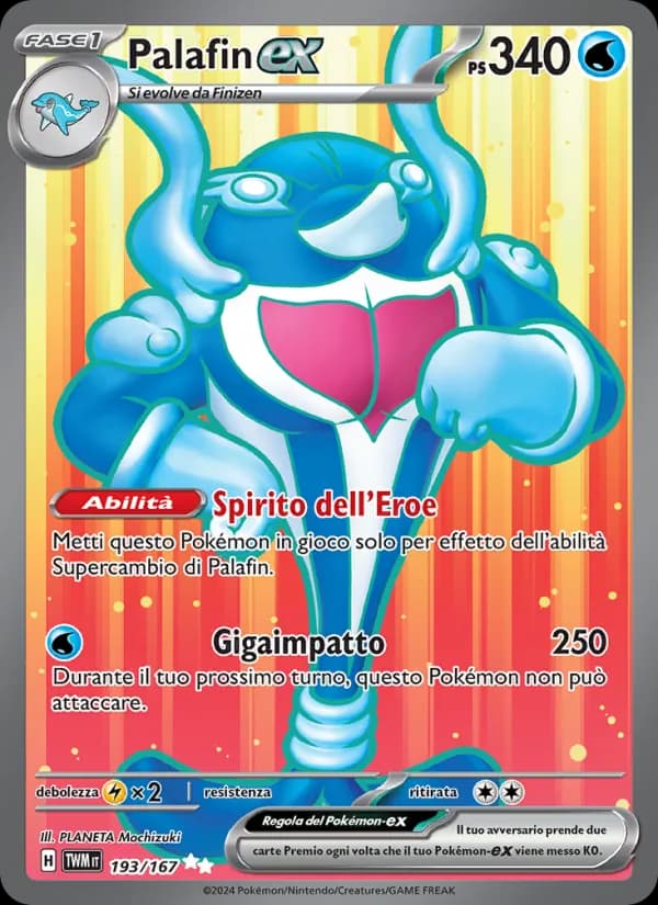 Palafin-ex card in Italian