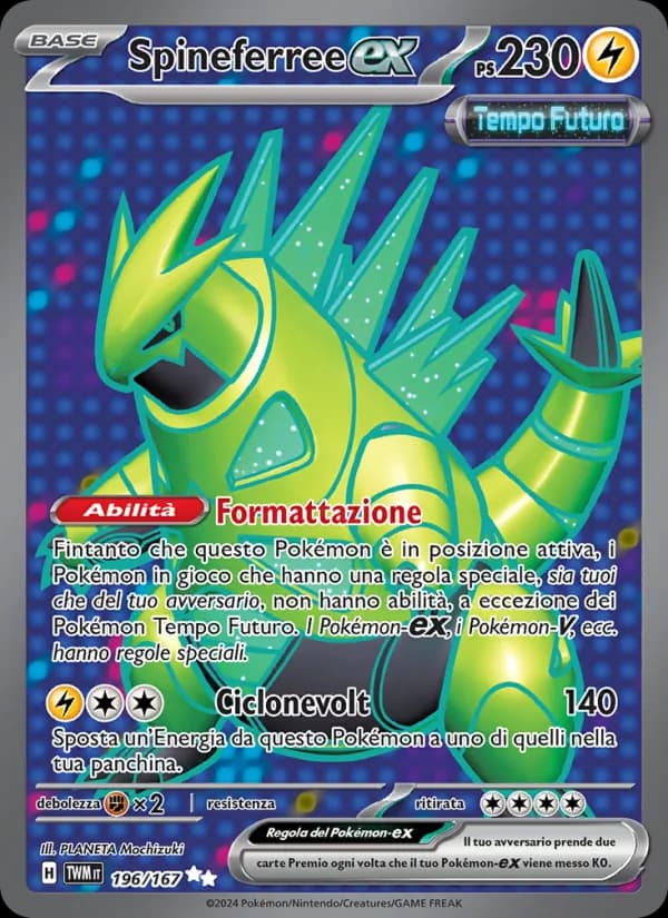 Spineferree-ex card in Italian