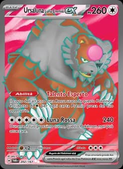 Ursaluna Luna Cremisi-ex card in Italian
