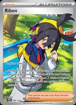 Riben card in Italian