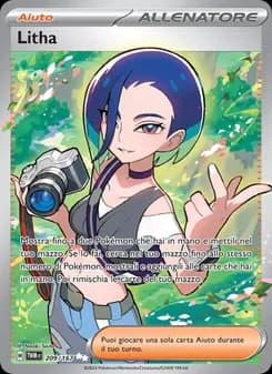 Litha card in Italian