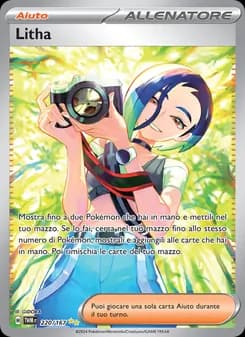 Litha card in Italian