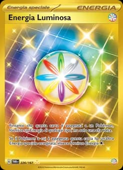 Energia Luminosa card in Italian