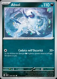 Absol card in Italian