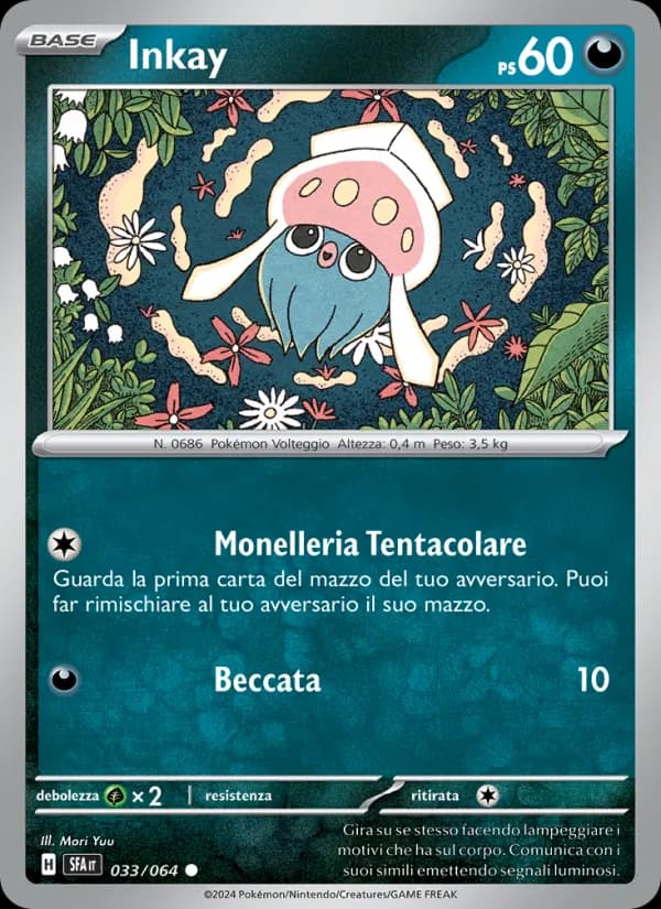Inkay card in Italian