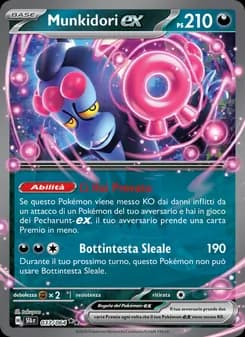 Munkidori-ex card in Italian