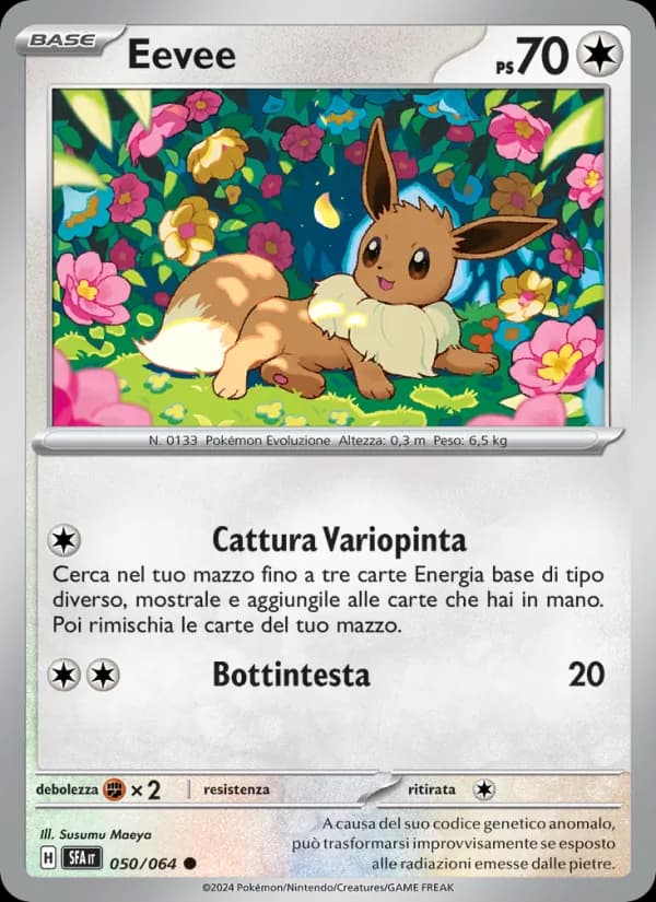 Eevee card in Italian