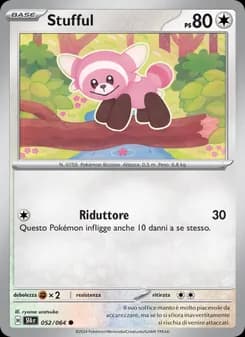 Stufful card in Italian