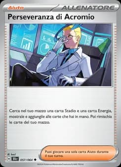 Perseveranza di Acromio card in Italian