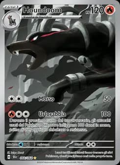 Houndoom card in Italian