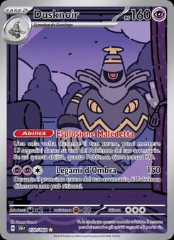 Dusknoir card in Italian