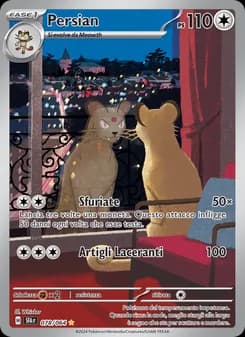 Persian card in Italian