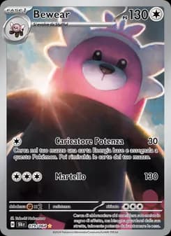 Bewear card in Italian