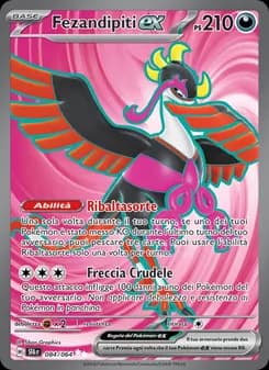 Fezandipiti-ex card in Italian