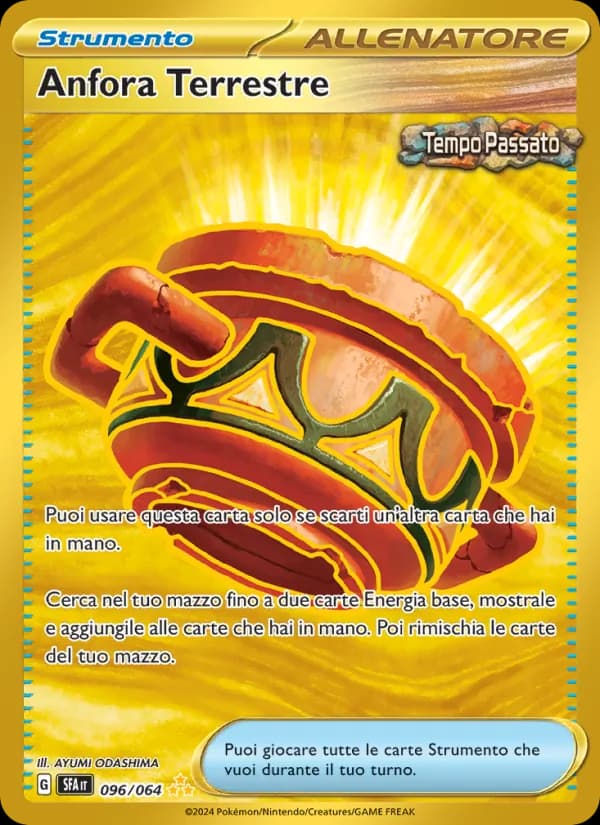 Anfora Terrestre card in Italian