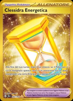 Clessidra Energetica card in Italian